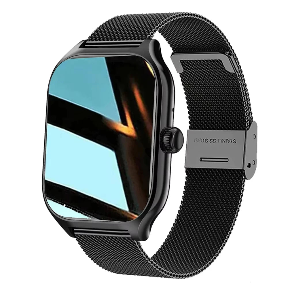 KESHUYOU Nuovo Smartwatch H9 Pro MAX con Display HD da 2.01 pollici, Chiamate Bluetooth, Avvisi di Messaggi e Modalità Sportive per Uomini e Donne.