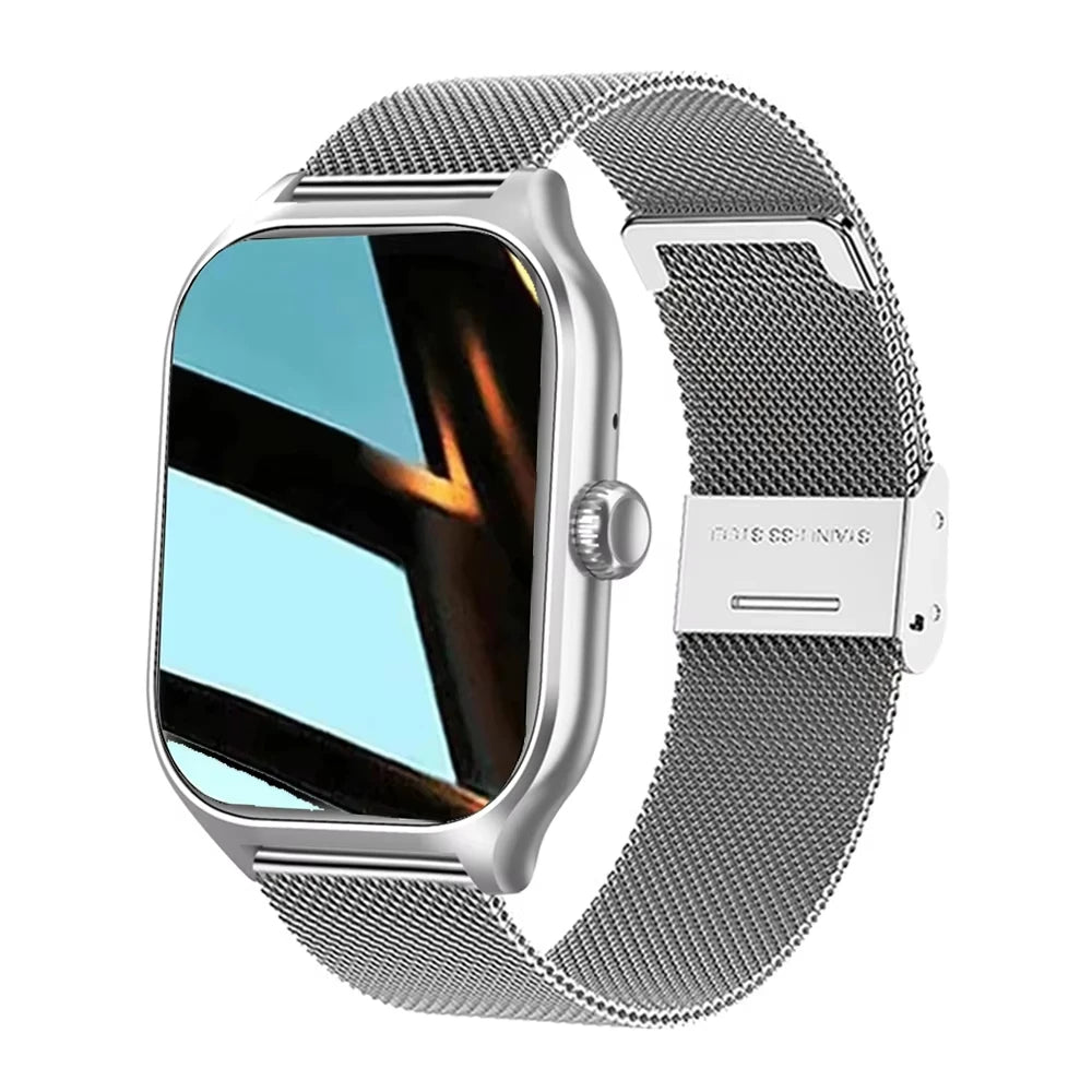 KESHUYOU Nuovo Smartwatch H9 Pro MAX con Display HD da 2.01 pollici, Chiamate Bluetooth, Avvisi di Messaggi e Modalità Sportive per Uomini e Donne.