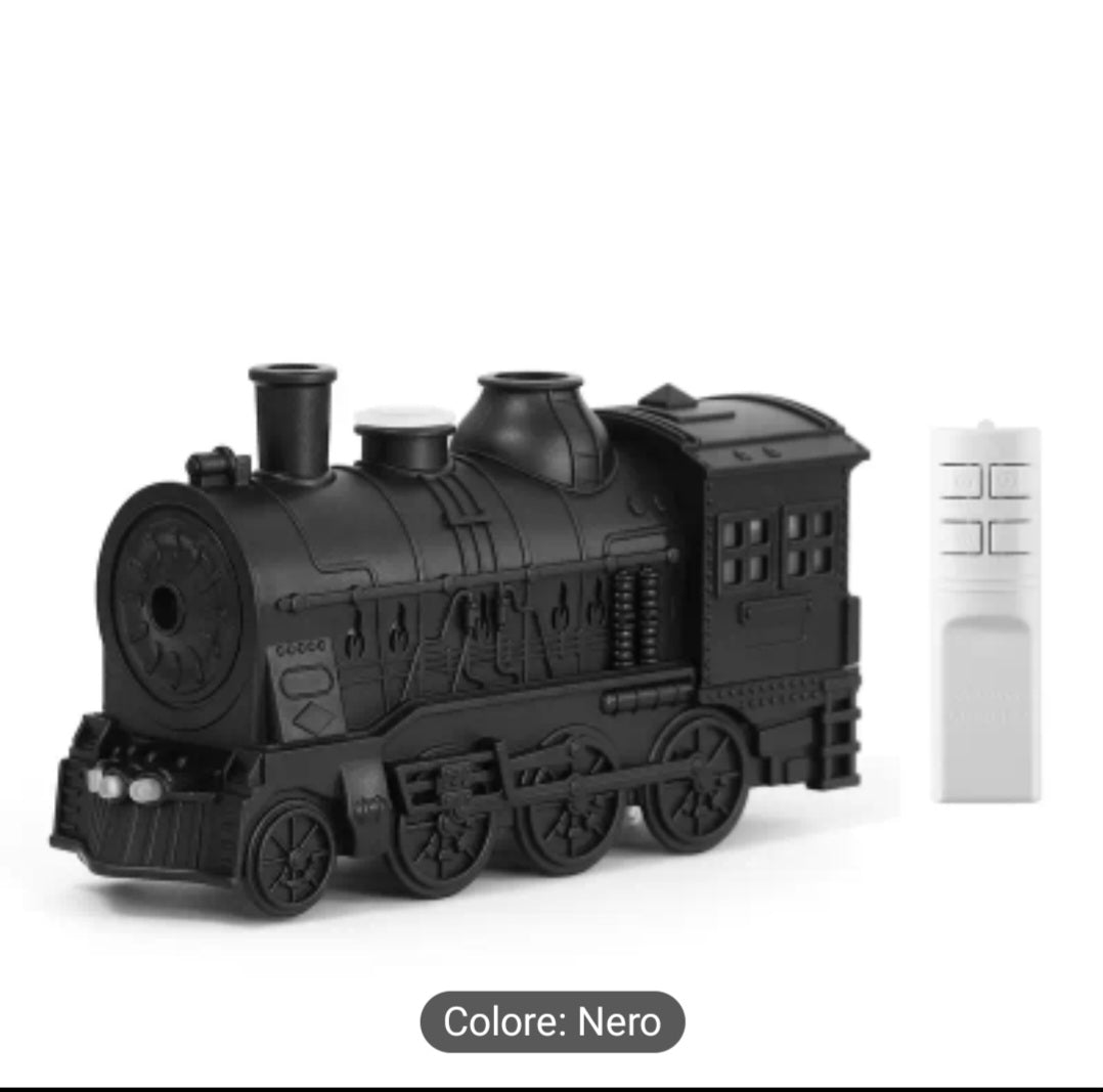 Diffusore di Oli Essenziali USB, 300ml, Diffusore a Treno 5V, Adatto per Ampie Stanze, Diffusore AromaRelax con 2 Luci, Nebbia Fredda, 2 Modalità di Spruzzo, Ideale per Casa, Ufficio, Hotel